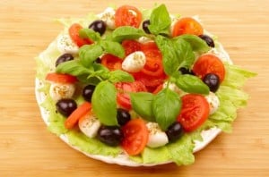 Salade tomates mozzarella