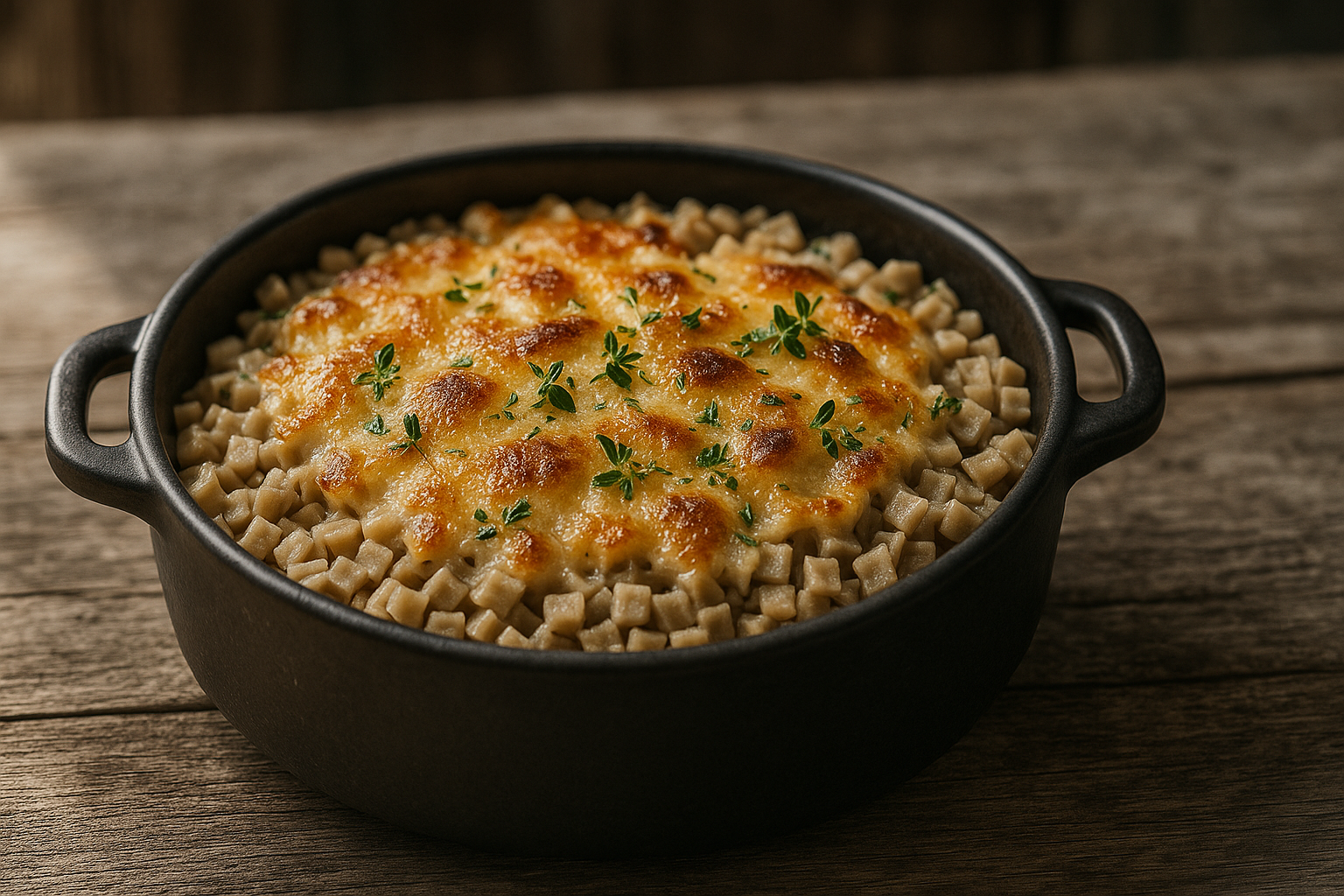 recette de crozet en gratin